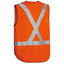 Bisley Mens Taped X Back Hi Vis Vest