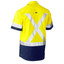 Bisley | Mens Flex and Move X Taped Hi Vis Utility Shirt