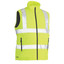 Bisley Taped Hi Vis Puffer Vest Work Safety Wear