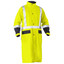 Bisley Waterproof Hi Vis Reflective Tape Rain Coat in Yellow