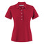 Womens Modern Cotton/Lycra Polo Shirt - Red