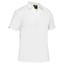 Bisley Industrial  V-Neck Short Sleeve Shirt in White