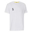 Bisley Unisex Cotton Vertical Logo Print Tshirt - Grey Marle