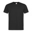 Mens Heavyweight Cotton Comfort Crew Neck Tee - Black Opal