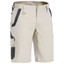 Bisley Mens Flx & Move Stretch Cargo Short - Stone