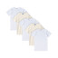 LOFT 5 PACK | Mens Premium Cotton Tee: White, Natural Bundle