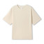 Unisex Oversize Easy Fit Organic Tshirts - Natural