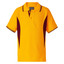 Wholesale Kids Uniform Polo Shirts | Gold+Maroon