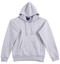 Buy online Women hoodies cotton-rich Grey Marle