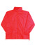 compact plain foldaway rain jackets with hood Red