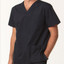 Navy | SCRUBS Unisex plain scrubs top Navy