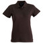 Shop Women polo shirts pique stretch | Black