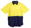 wholesale safety shirts short sleeves Yellow/Navy