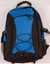 SMARTS | padded backpack with bungee cord | black/royal