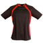 COURAGE | mens cooldry tshirt | black/red