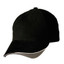 Bulk Buy tri-colour baseball cap | Black.White.Grey