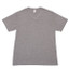 Plain Men tshirts v-neck raw-weave slim fit | Charcoal
