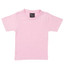 100% cotton baby tee | pink