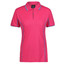 bulk buy womens contrast polo shirts | pink+aqua