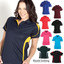 ladies quick dry contrast polos | wholesale