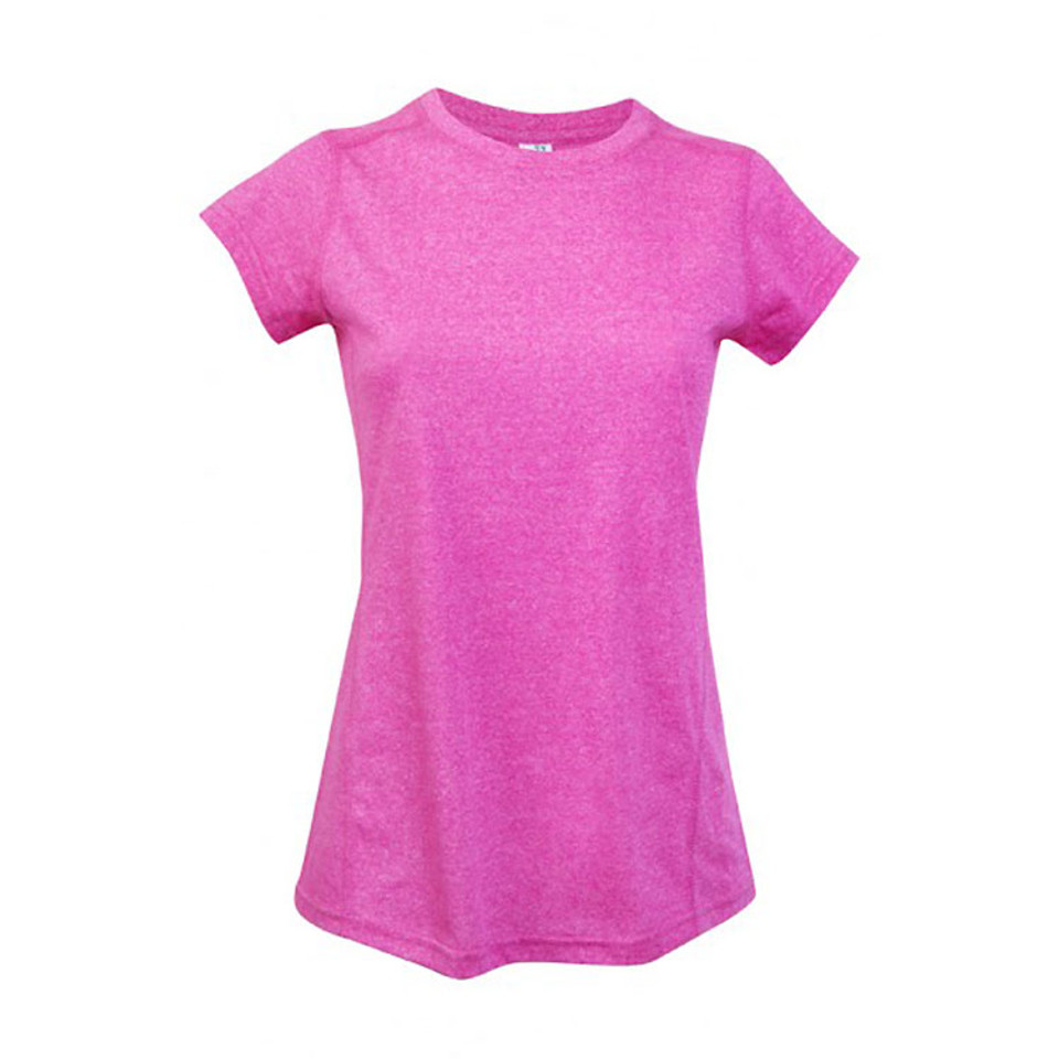 plain hot pink heather tshirt | womens plain hot pink heather tshirt | womens