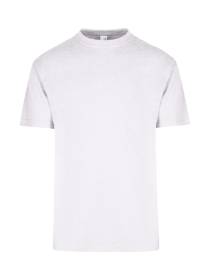 Snow Marl Plain Alex unisex T-shirt with a regular fit, made from 100% pre-shrunk cotton jersey, a versatile blank tee for bulk purchase and promotional printing.