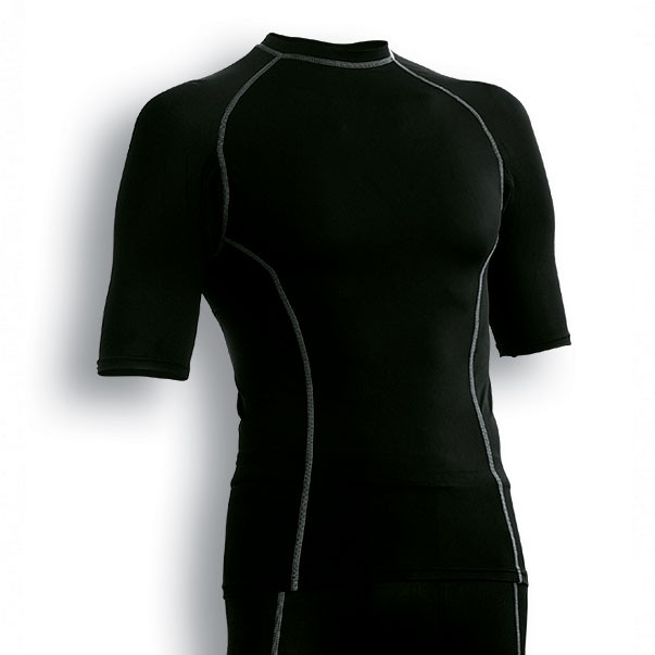 mens performance compression tshirt | black