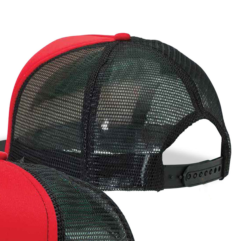 wholesale bulk buy flat peak trucker hats online