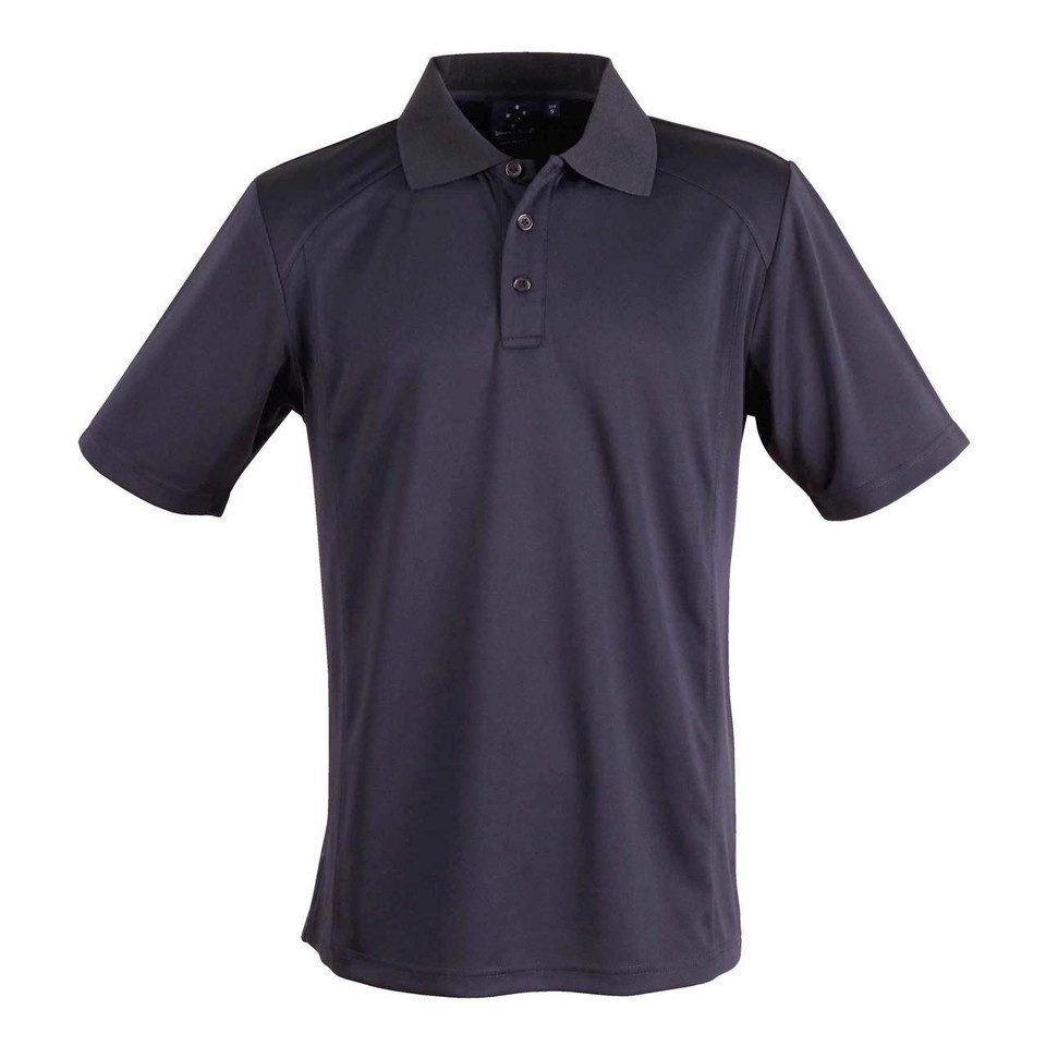 Womens Plain Bamboo Eco Polo - Navy Womens Plain Bamboo Eco Polo - Navy
