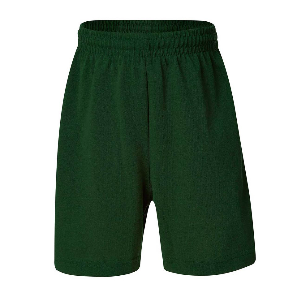 Kids' Rugby Shorts | Plain Bottle Green