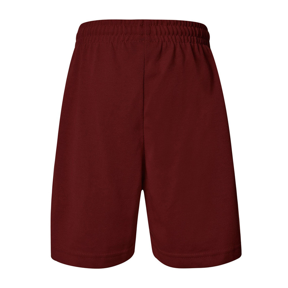 Kids' Rugby Shorts | Plain Maroon
