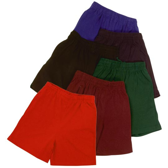 Kicker Rugby Shorts in durable polyester drill fabric, showcasing the blank design, side pockets, and elastic waist, perfect for team uniforms or custom branding.