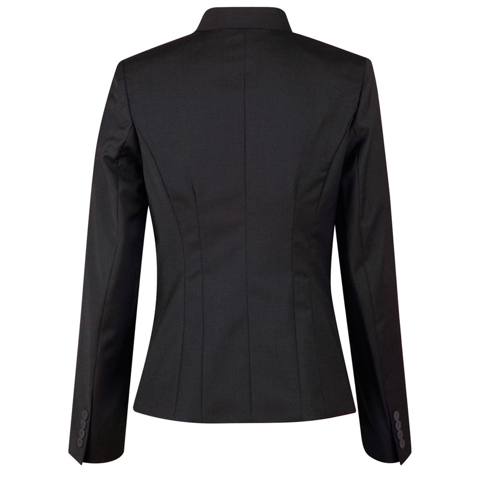 Wholesale Blank Ladies Wool Blend Stretch Corporate Jacket s