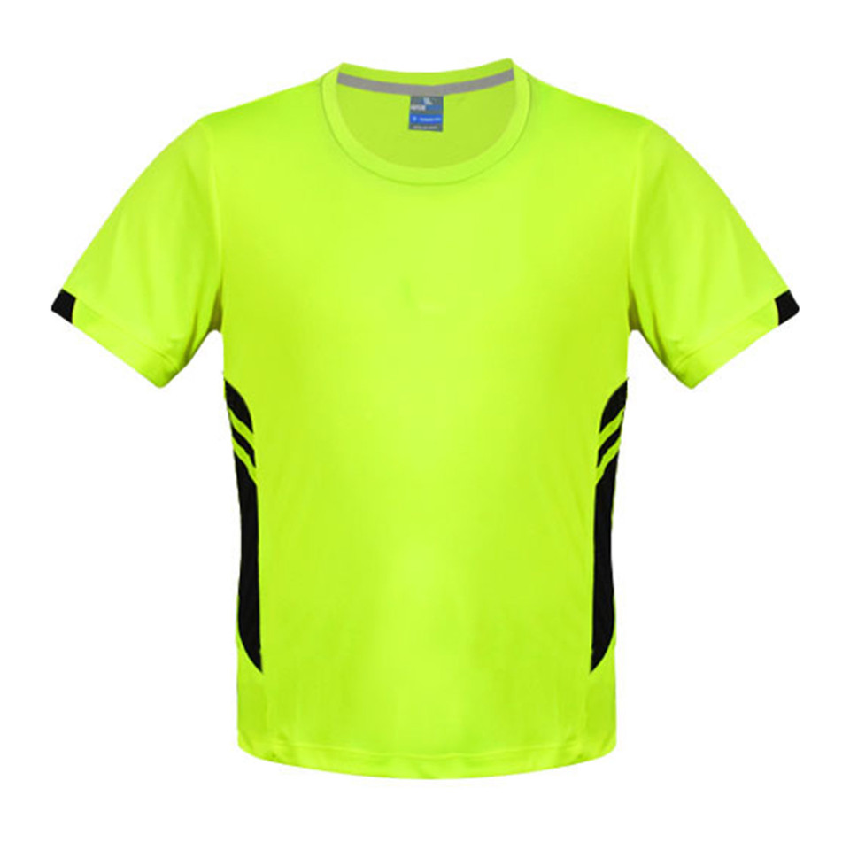 Neon Yellow+Black | Bulk Buy Kids Team Sports Tshirts