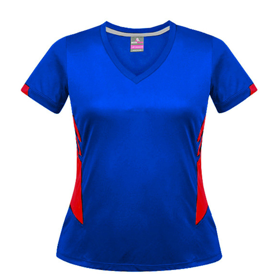 Royal+Red | Shop Ladies Sports Contrast Tshirt  Royal+Red | Shop Ladies Sports Contrast Tshirt