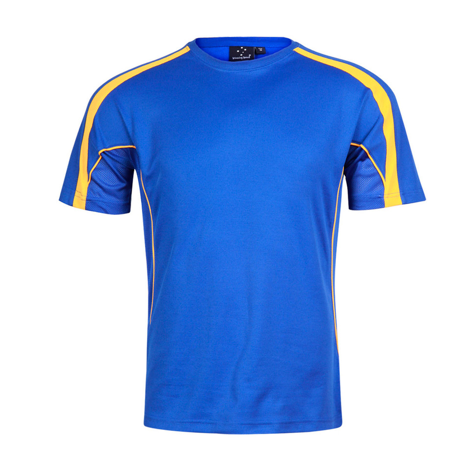 Royal+Gold | Mens Quick Dry Contrast Sport Tee