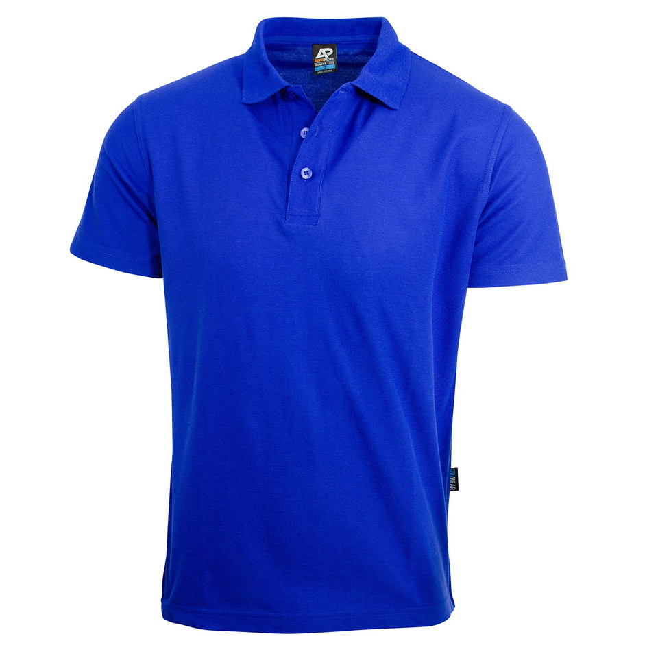 Royal | Bulk Buy Mens Easy Care Poly/Cotton Polo Royal | Bulk Buy Mens Easy Care Poly/Cotton Polo