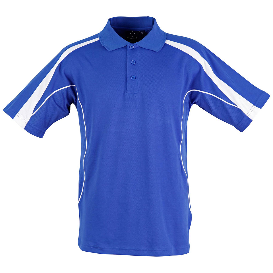 Royal+White | Kids TrueDry Contrast Sport Polo Shirt Royal+White | Kids TrueDry Contrast Sport Polo Shirt