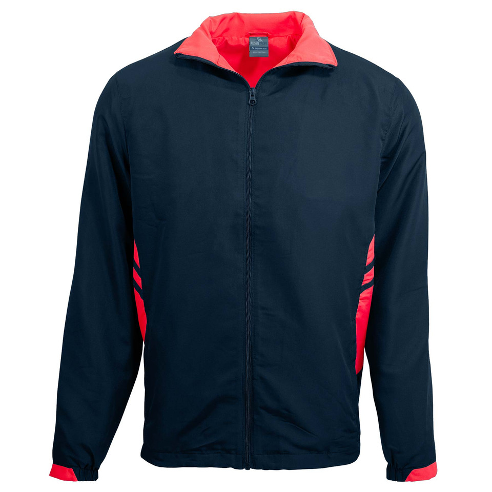Navy+Red | Buy Online Mens Plain Team Sports Jacket