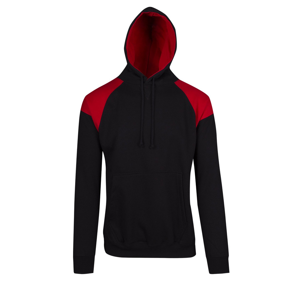 Buy Online Plain Hoodies | Black + Red