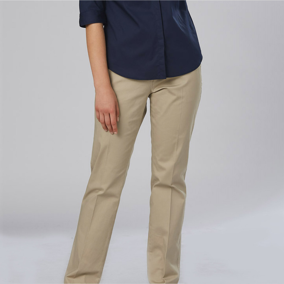 Sandstone | Buy Ladies Classic Fit Straight Chino Pants