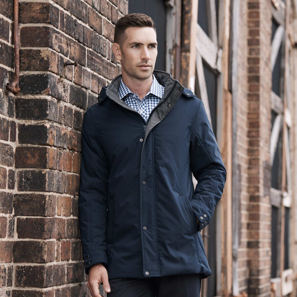 PRINCE | Lightly Padded Jacket | Contrast Storm Flap