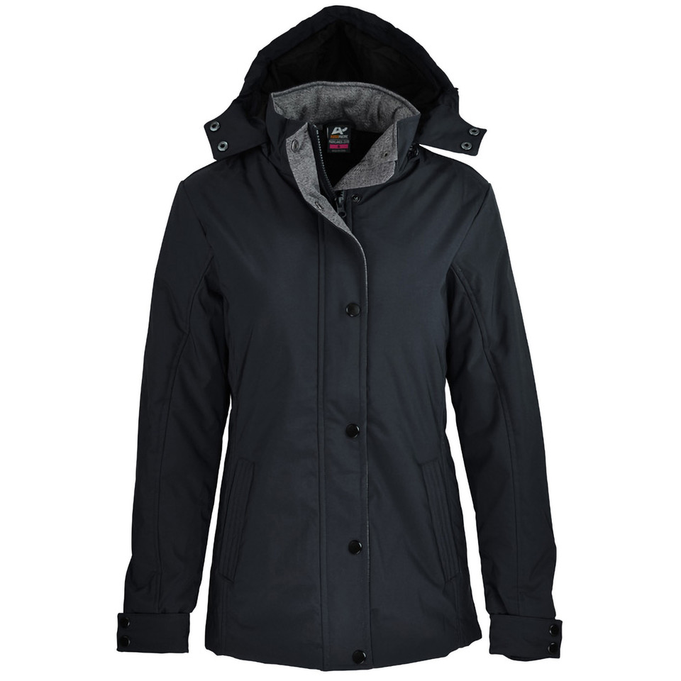 PRINCE | Ladies Lightly Padded Jacket | Contrast Storm Flap PRINCE | Ladies Lightly Padded Jacket | Contrast Storm Flap