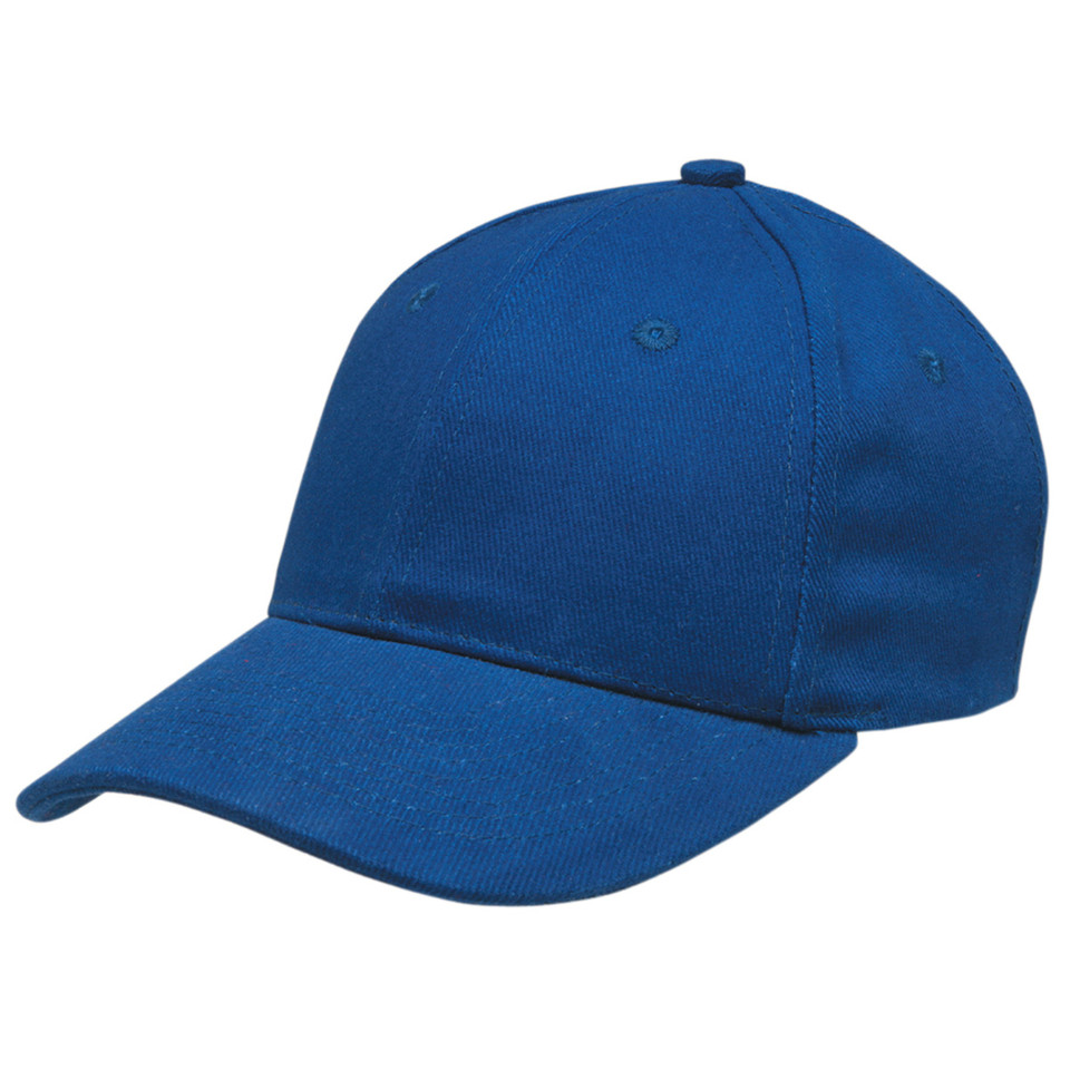Royal | Bulk Buy Plain Cotton Baseball Cap