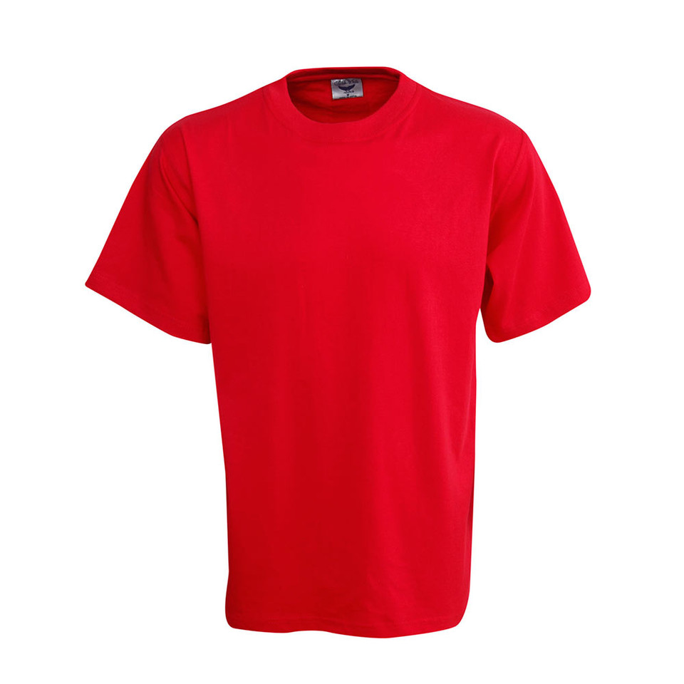 100% premium pre-shrunk cotton tee | red 100% premium pre-shrunk cotton tee | red