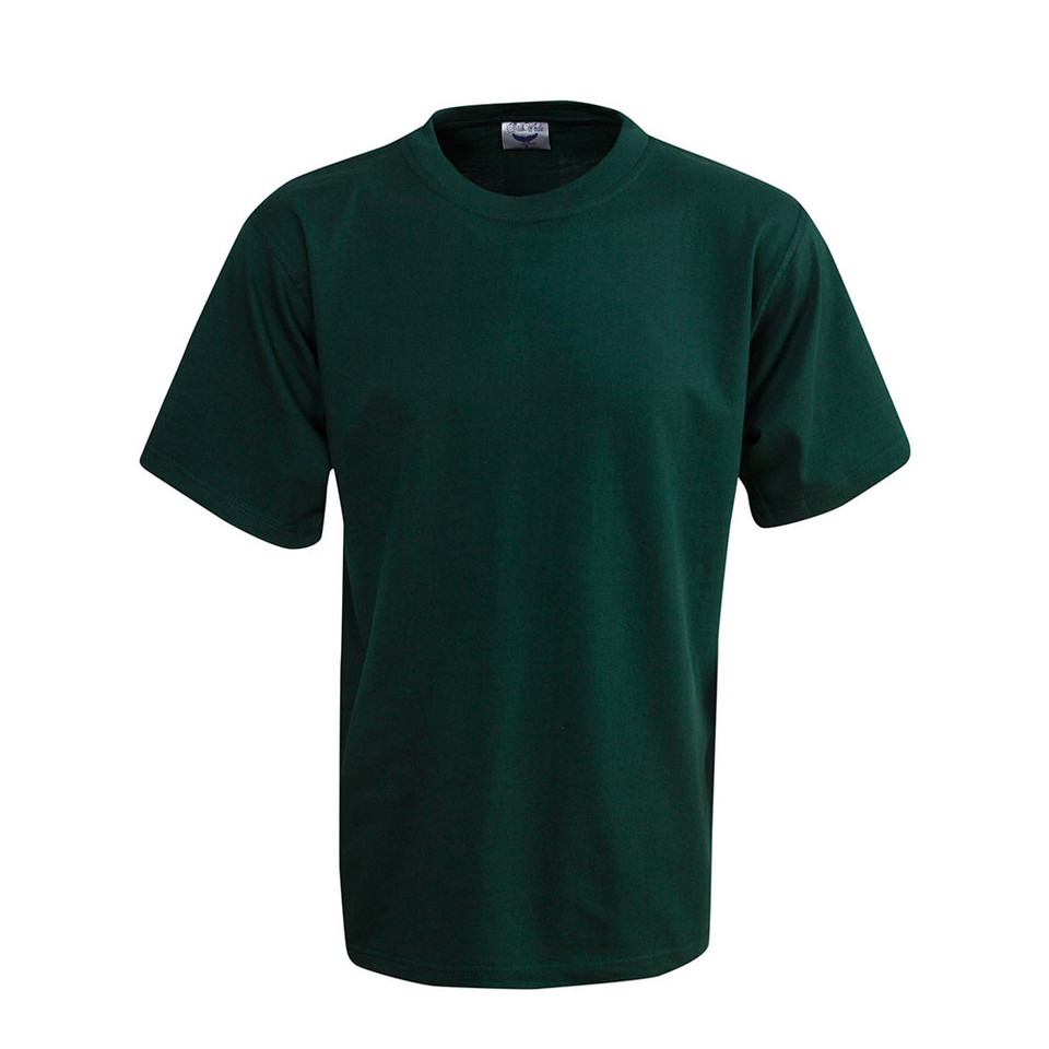 Unisex 100% pre-shrunk cotton tshirt | bottle green
