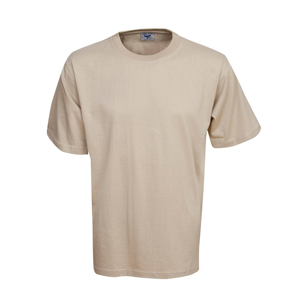 premium cotton unisex tshirt | beige