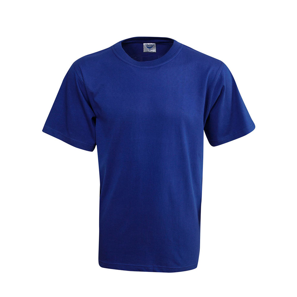 premium 100% cotton kids t-shirts | royal blue