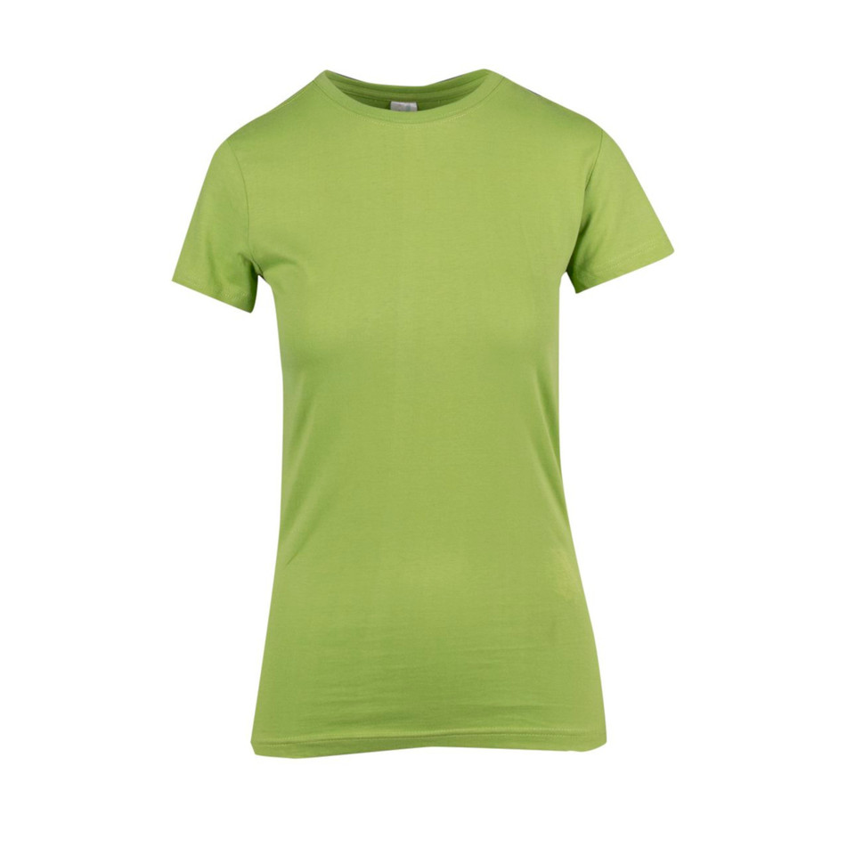 Lime | Shop Wholesale Ladies Modern Fit Cotton T-shirts Lime | Shop Wholesale Ladies Modern Fit Cotton T-shirts