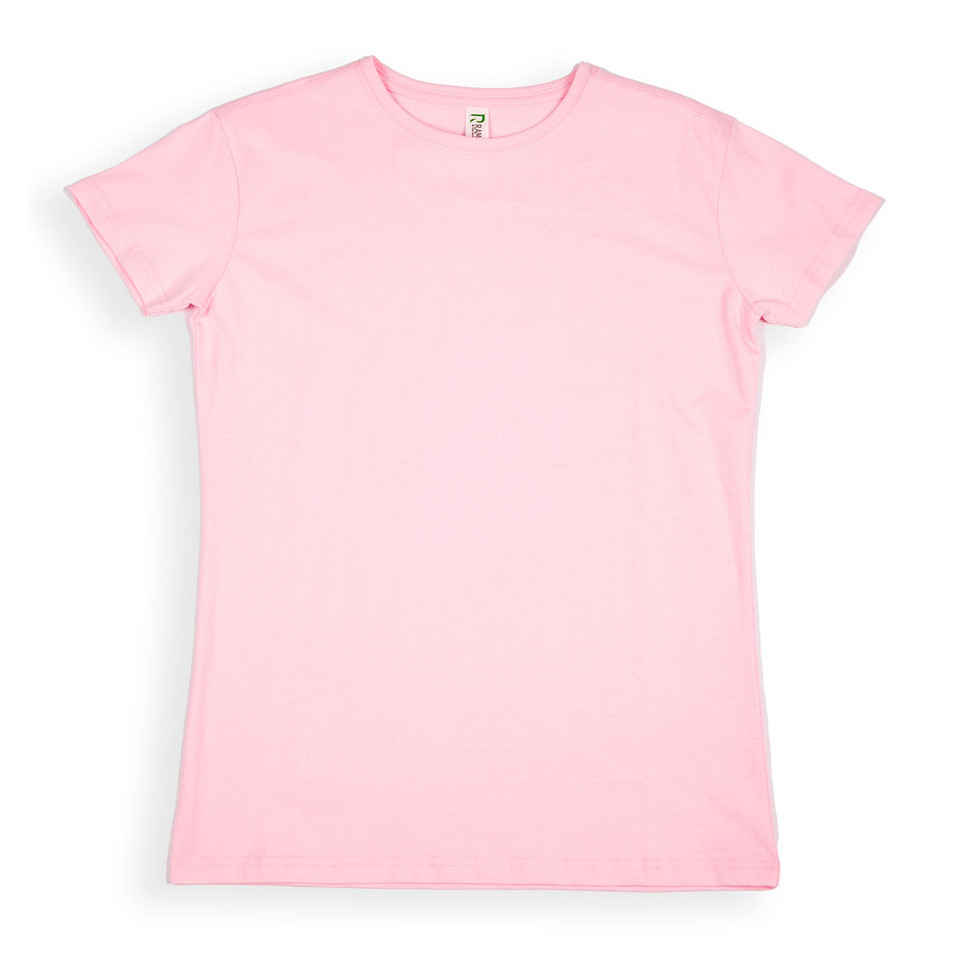 Light Pink | Bulk Buy Ladies Modern Fit Cotton T-shirts Light Pink | Bulk Buy Ladies Modern Fit Cotton T-shirts
